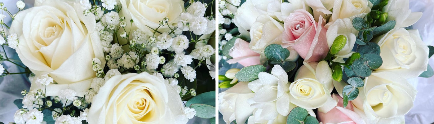 Wedding flowers from The Topiary Tree in Malton
