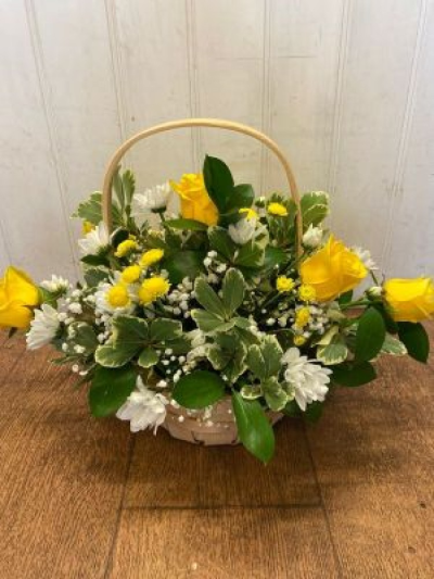 Buttercup Sunshine - A beautiful ray of sunhine arranged in a Basket and can be delivered same day if ordered before 2pm UK local time. 

 

Please call you if you have any questions regarding our services and products on 01653 692671